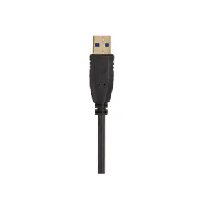 Monoprice USB 3.0 Type-A to Type-A Female Extension Cable - 6ft, Black, 32AWG, TPE Jacket, Compatible with Mouse, Printer, USB Keyboard, Flash Drive