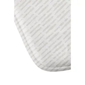 Iveta Abolina Roux Cream Memory Foam Bath Mat White - Deny Designs