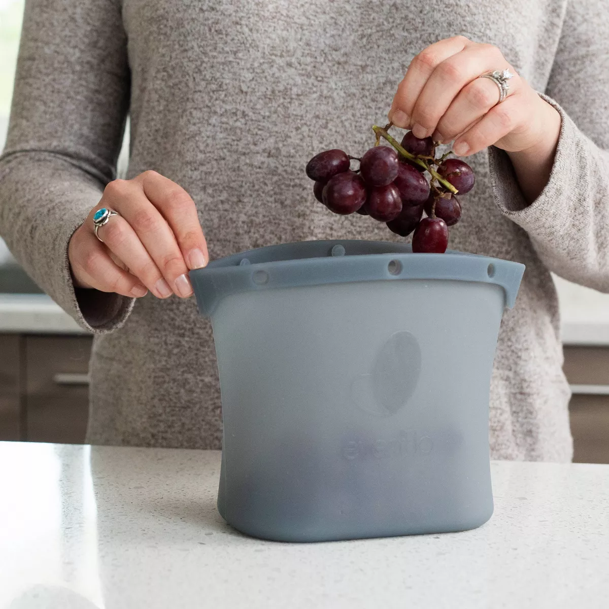 Evenflo Silicone Reusable Sanitizer Microwave Steam Bags