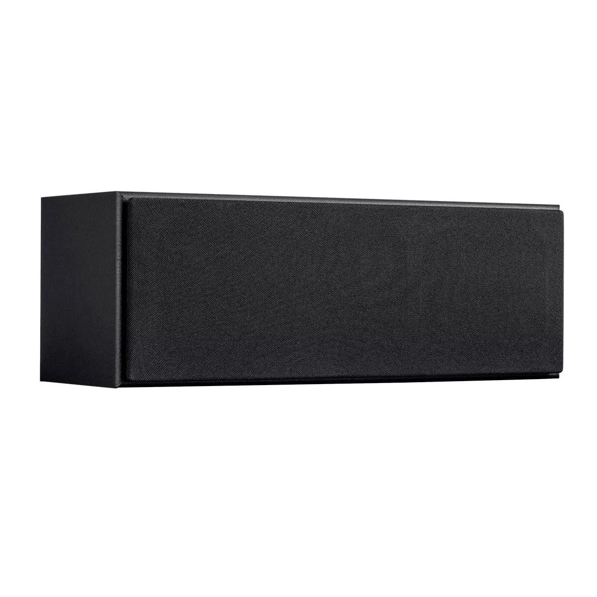 Monoprice MP-C65RT Center Channel Speaker - Black With Dual 4.5 Woofers, Ribbon Tweeter, Compact Design