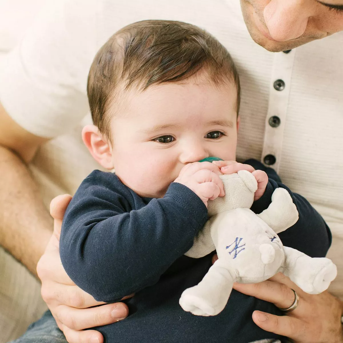 WubbaNub Pacifier - MLB New York Yankees Bear
