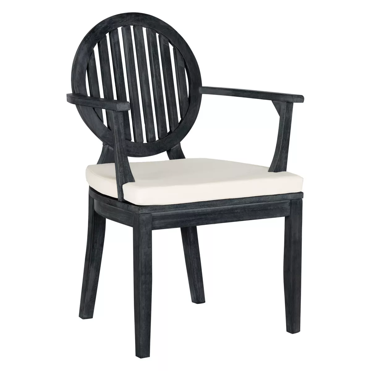 5pc Chino Dining Set Dark Gray - Safavieh