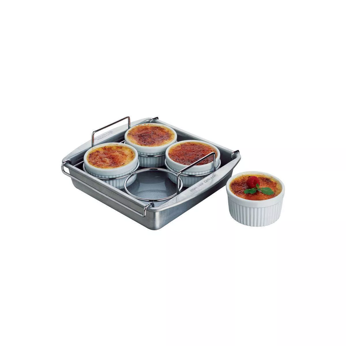 Chicago Metallic 6pc Creme Brulee Set