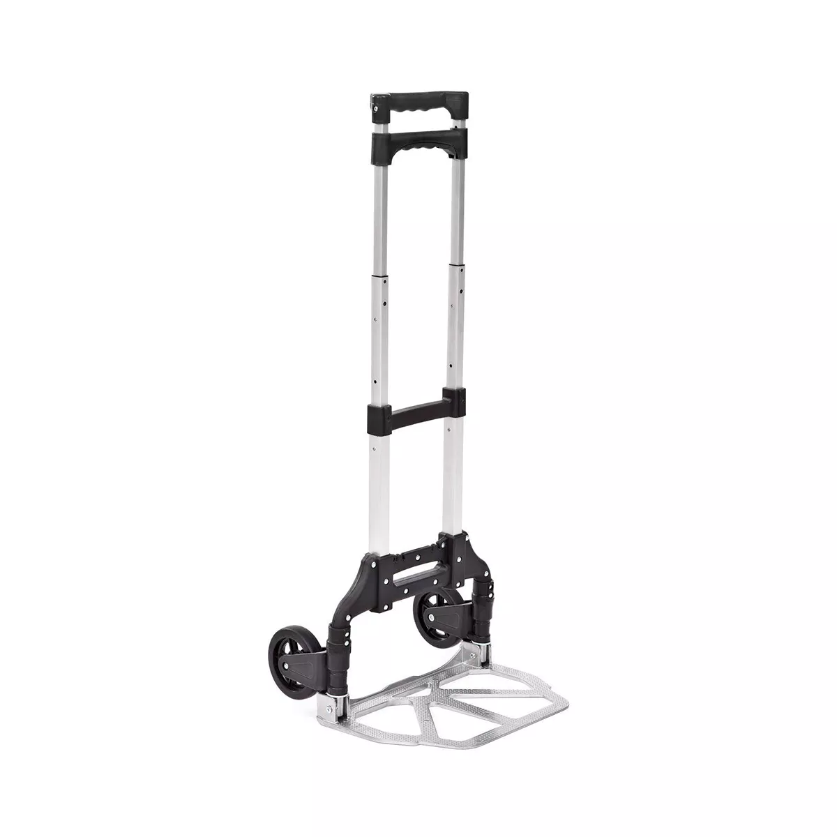 Liberty Industrial 10001 Easy Travel Folding Luggage Hand Truck Cart Aluminum Construction w/Grips Hand Truck
