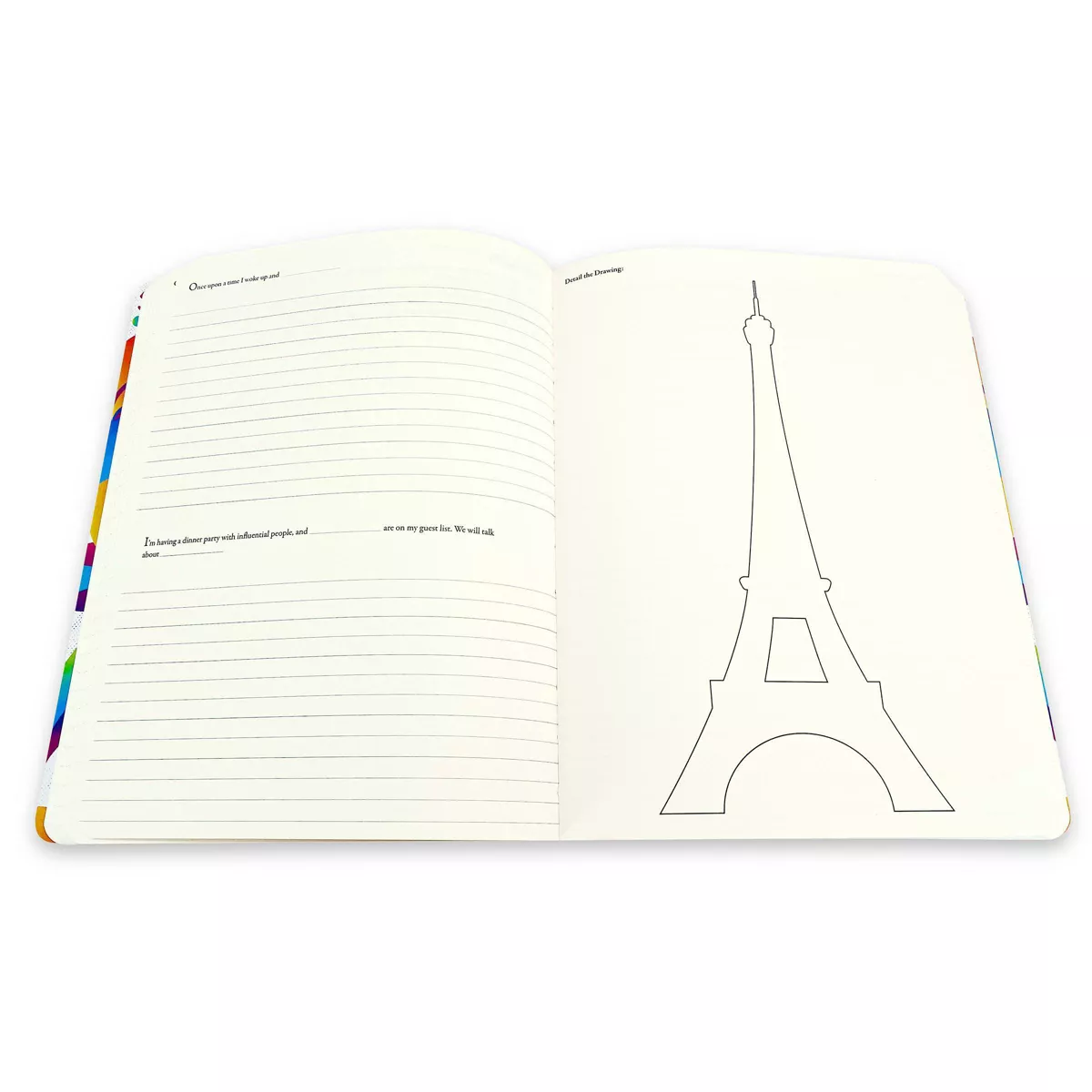 Guided Journal 500 Creative Prompts - Piccadilly