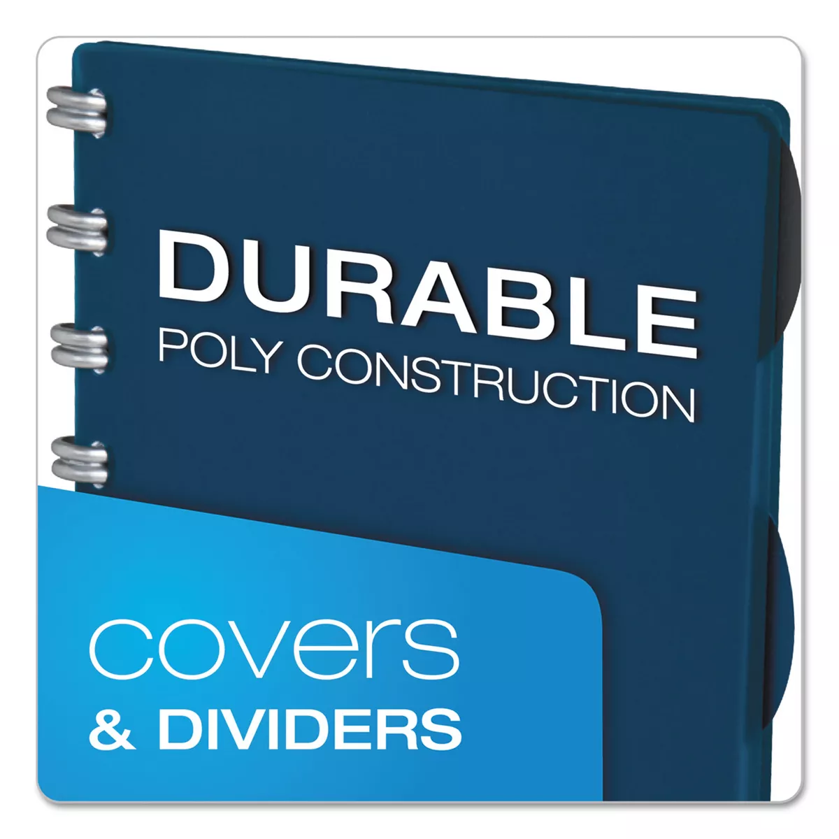 Ampad Versa Crossover Notebook Legal/Wide 24 lb 11 x 8 1/2 Navy 60 Sheets 2/Pack 25634