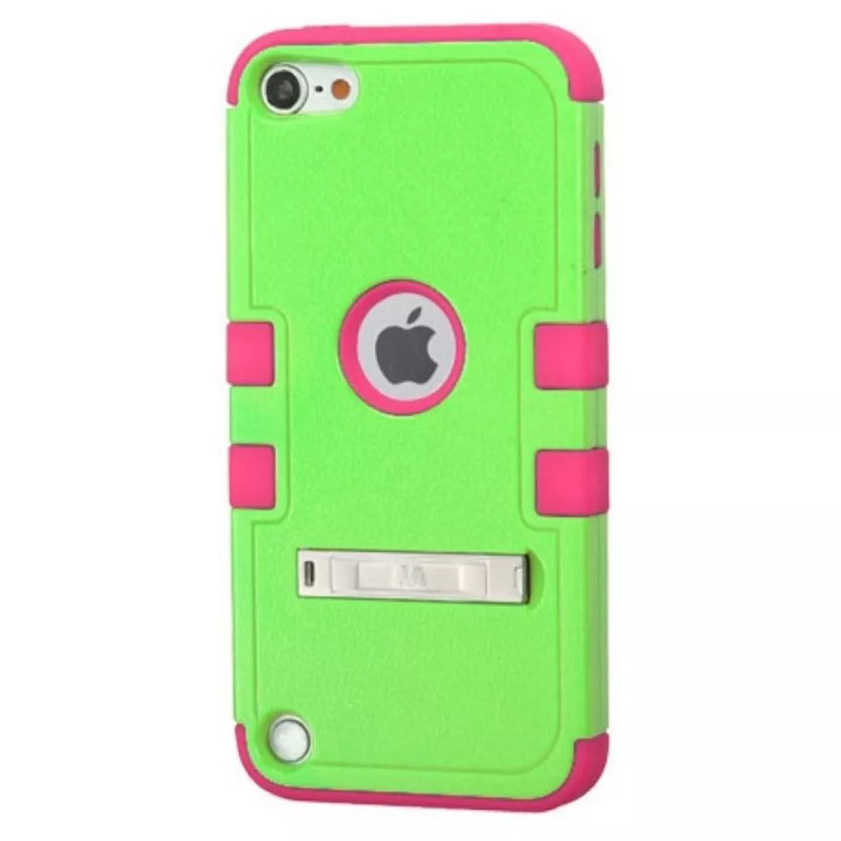 MYBAT For Apple iPod Touch 5th Gen/6th Gen Green Hard Hybrid Case Cover w/stand