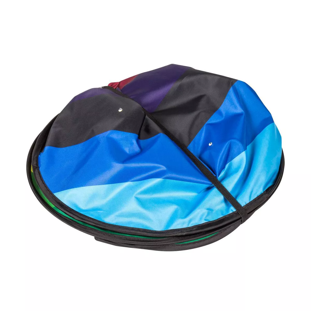 LUNNA 1pc Rainbow Love Twist Sunshade Embellished with Swarovski Crystals