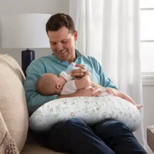 Boppy Original Nursing Pillow Cover - Pink Hip Hop Bunnies