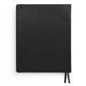 TRU RED Large Flexible Cover Dotted Journal, Blk TR54776