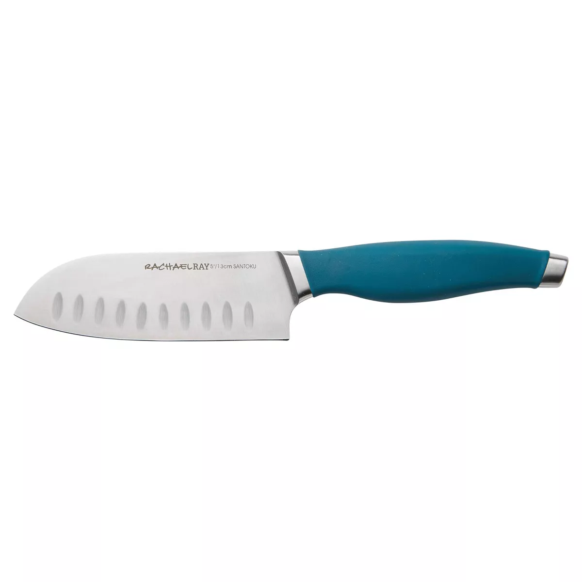 Rachael Ray 3pc Stainless Steel Chef Knife Set Teal