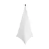 On-Stage Speaker/Lighting Stand Skirt, White