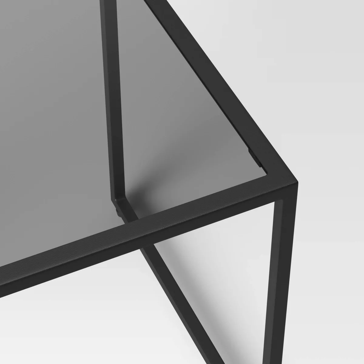 Black Glass Patio Accent Table - Project 62™