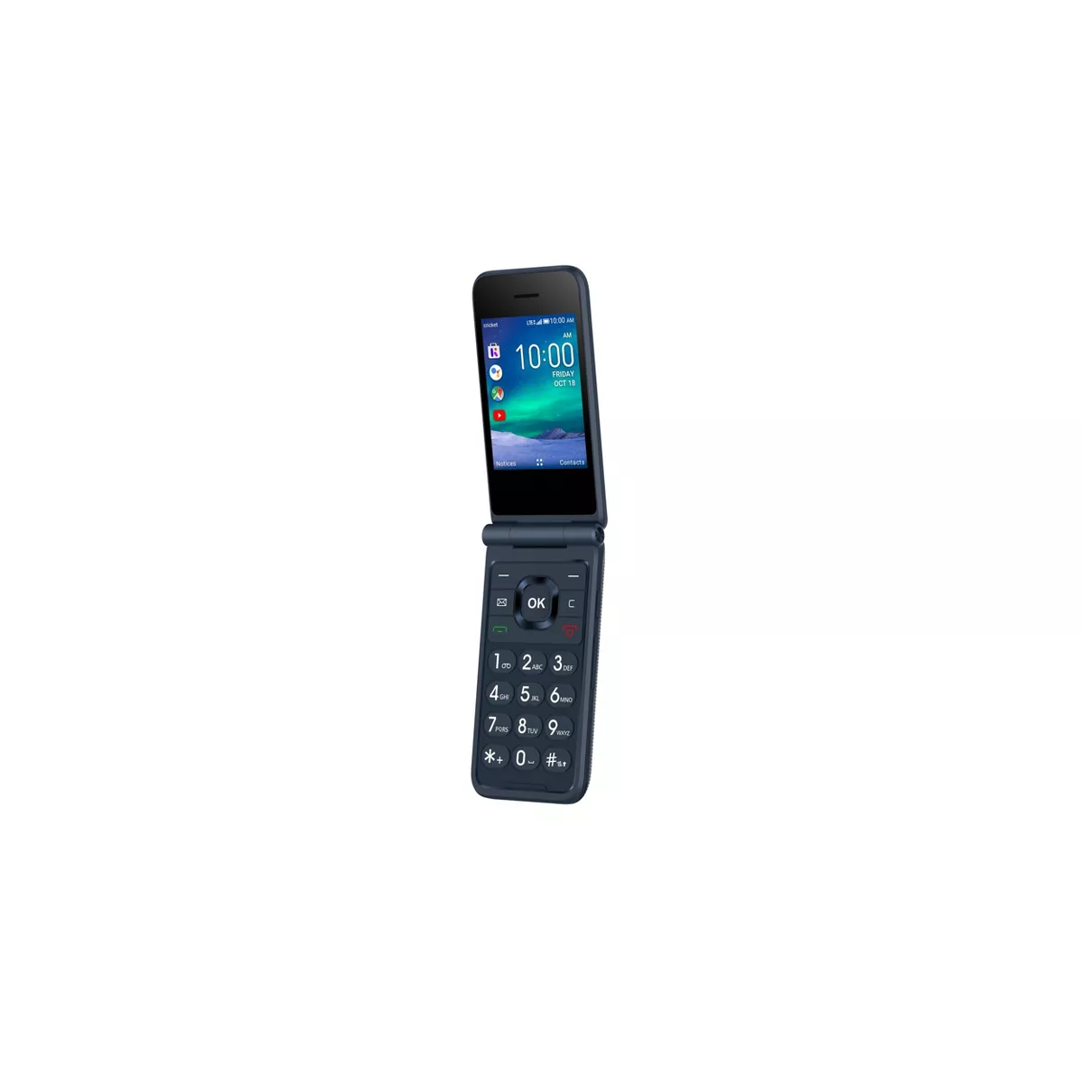 Cricket Prepaid Debut Flip (4GB) - Black