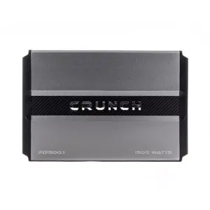 Crunch Power Drive 1500W Max Monoblock Class D Car Audio Amplifier | PD1500.1
