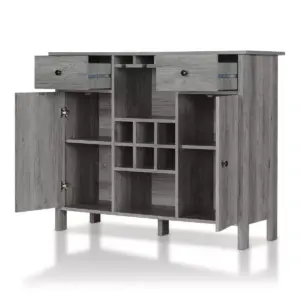 Ridsley Multi Storage Buffet Vintage Gray - miBasics