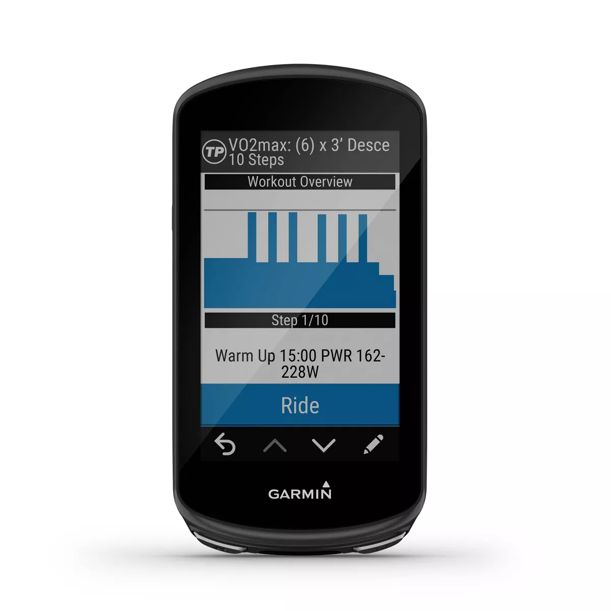 Garmin Edge 1030 Plus Advanced GPS Bike Computer Bundle - Black