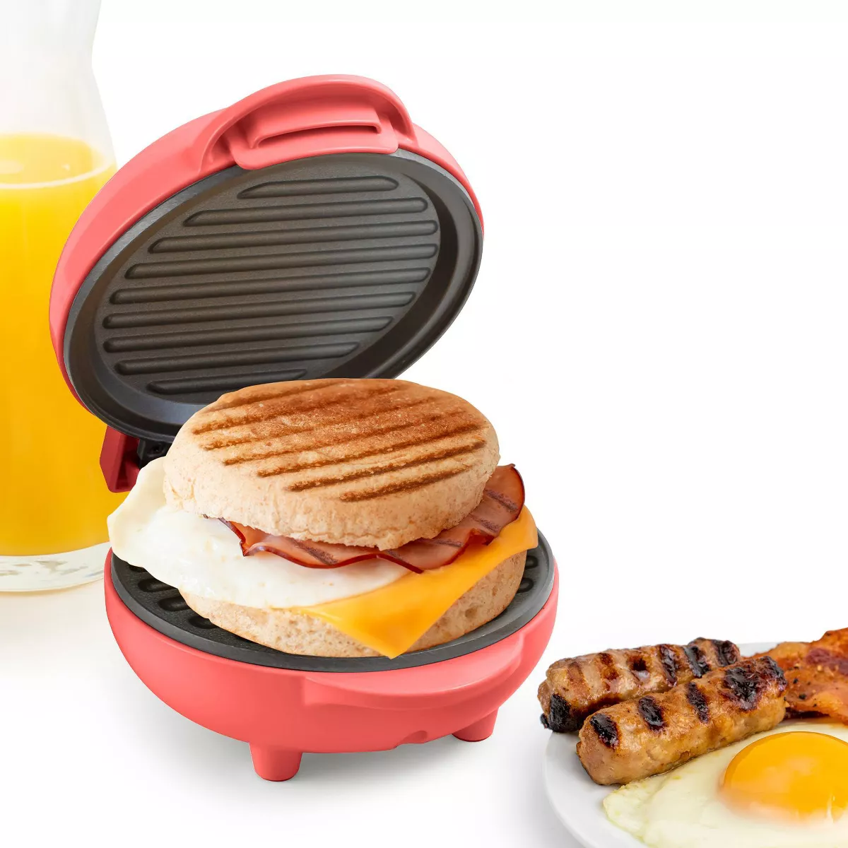 Nostalgia MyMini Personal Electric Grill MGR5CRL - Coral