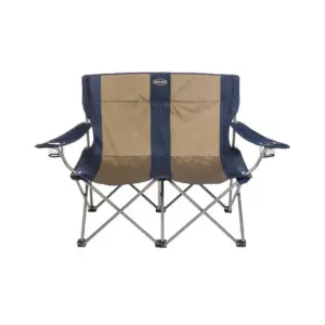 Kamp-Rite CC352 2 Person Outdoor Tailgating Camping Double Folding Lawn Chair