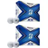 Bridgestone 2020 Tour B XS Reactive Urethane Distance White Golf Balls (2 Dozen)