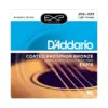 D'Addario EXP16 Coated Phosphor Bronze Light Acoustic Guitar Strings