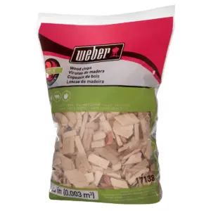 Weber Apple Wood Chips, 192 Cu. In. bag