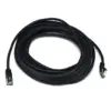 Monoprice Cat5e Ethernet Patch Cable - 25 Feet - Black | Network Internet Cord - RJ45, Stranded, 350Mhz, UTP, Pure Bare Copper Wire, 24AWG