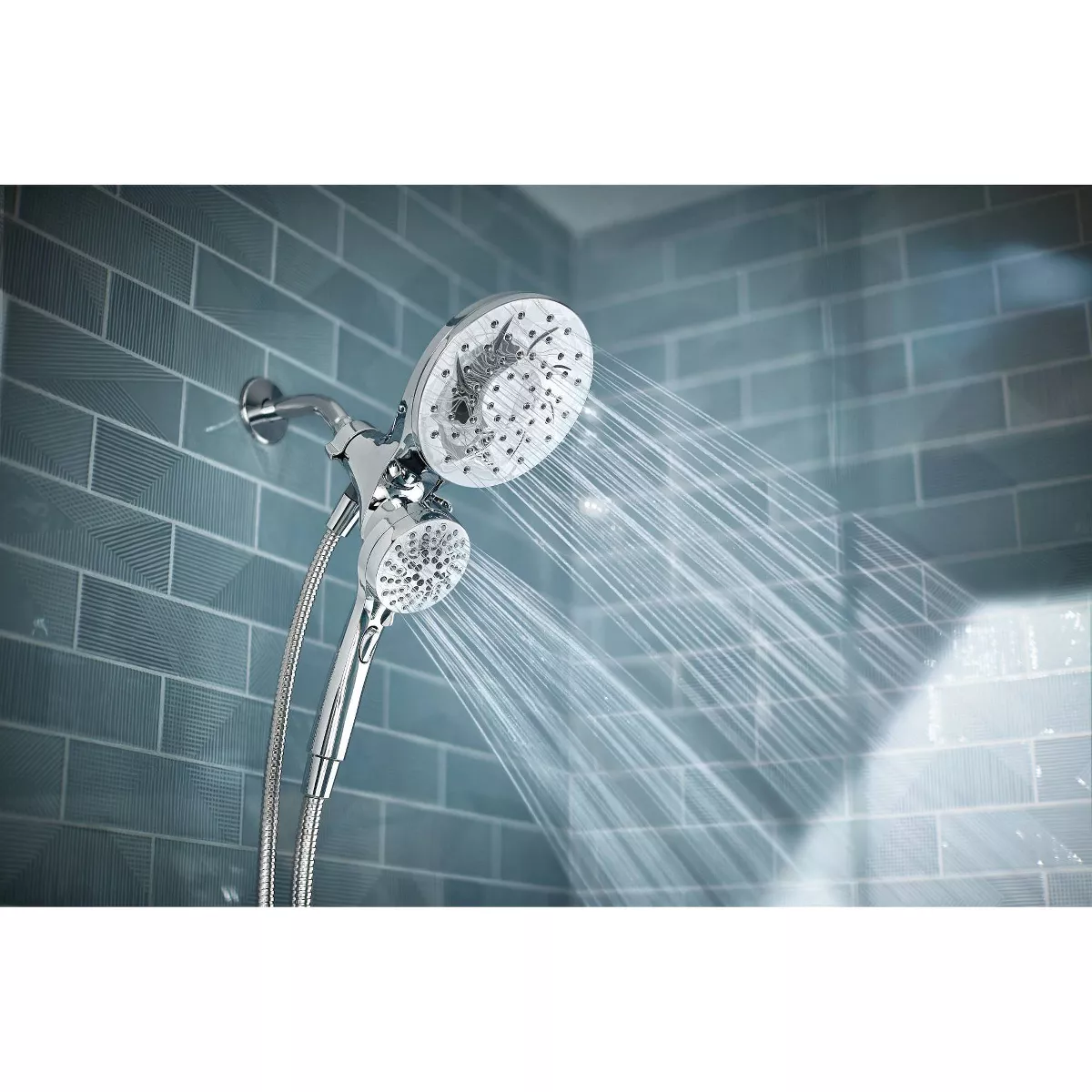 Magnetix Engage Rainshower & Handheld Combo Showerhead - Moen