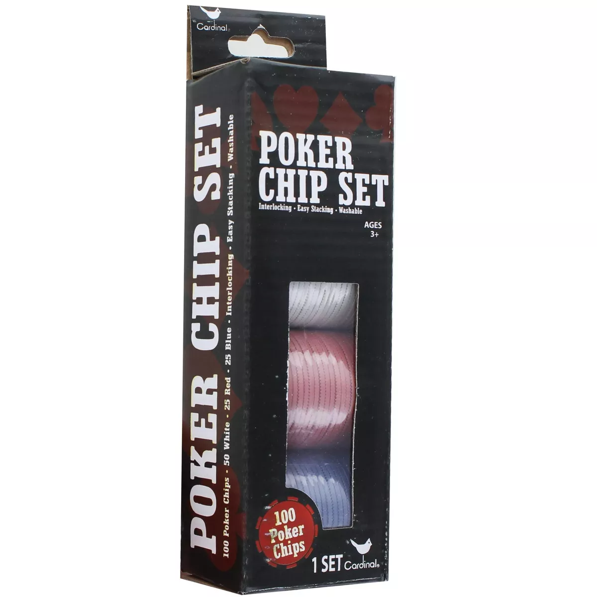 Spin Master Poker Chip Set | 100 Count