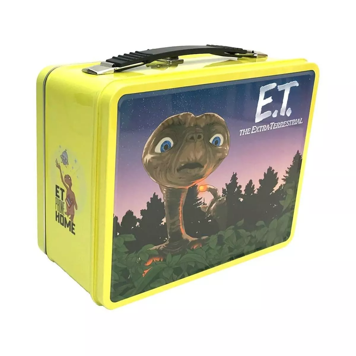 Factory Entertainment ET The Extra Terrestrial 8.5 x 6.5 x 4 Inch Retro Style Tin Tote