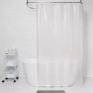 Cubic Shower Curtain Clear - Room Essentials™