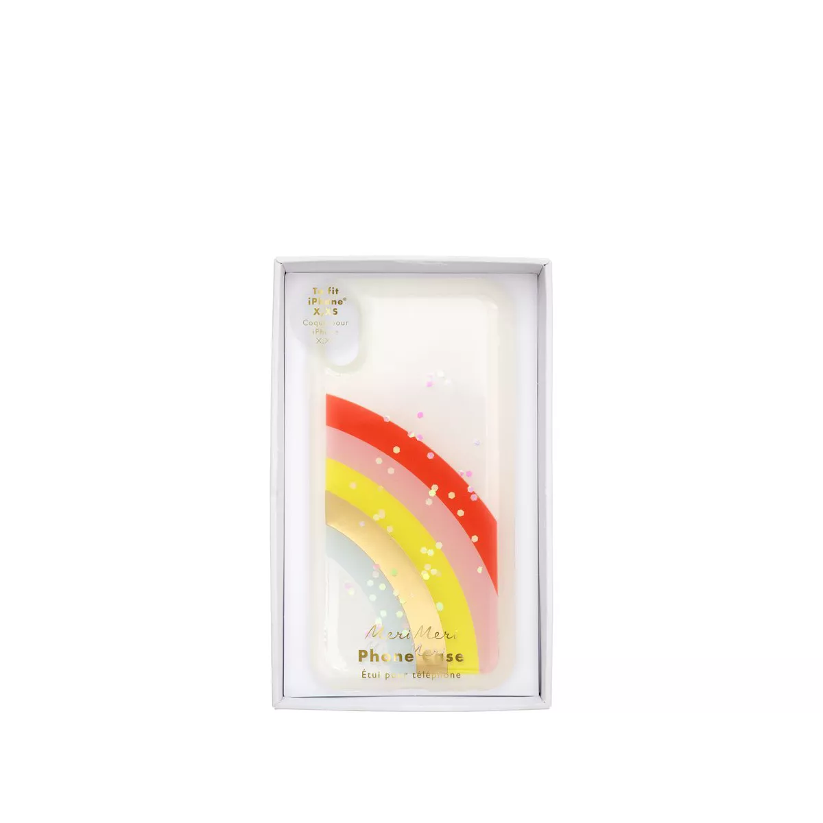 Meri Meri - Rainbow Flexible Phone Case (to fit iPhone X & XS) - Electronics Cases - 1ct