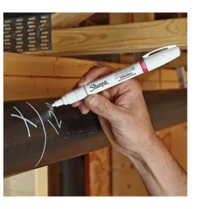 Paint Sharpie Oil Base Medium Point 5/PK AST 34971PP