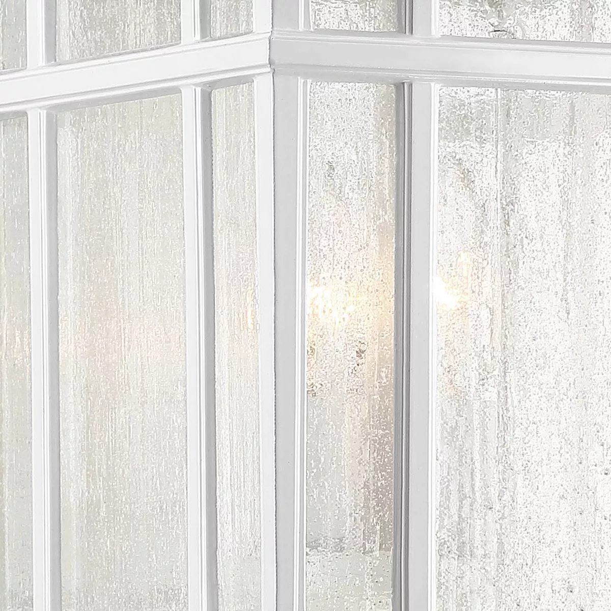 Kathy Ireland J du J Sierra Craftsman 15" High White Outdoor Wall Light
