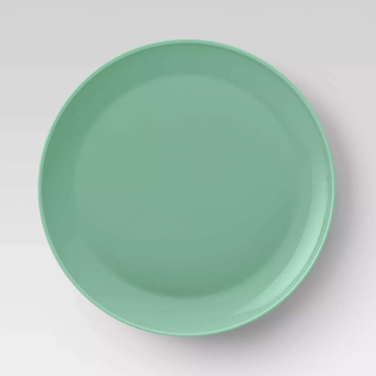 10.5" Plastic Dinner Plate Green - Room Essentials™