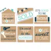 Big Dot of Happiness Home Sweet Home - Funny Housewarming and New Home Decorations Gift - Drink Coasters - Set of 6