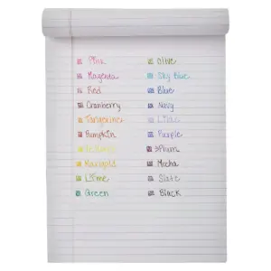 Paper Mate 5pk Marker Pens Flair Medium Tip .7mm Multicolor