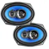 QPower (2) 6x9" 700 Watt 3-Way Car Audio Stereo Coaxial Speakers Pair | QP693