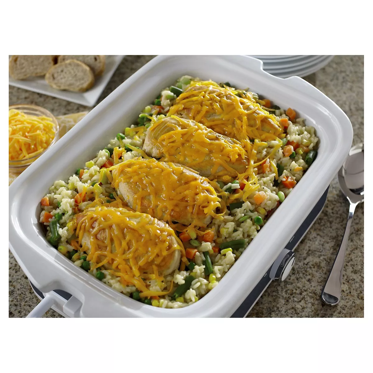 Crock-Pot 3.5 Qt. Casserole Crock Slow Cooker - Gray SCCPCCM650-CH
