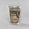 11.5oz Lidded Glass Jar Candle Teakwood - Home Scents By Chesapeake Bay Candle