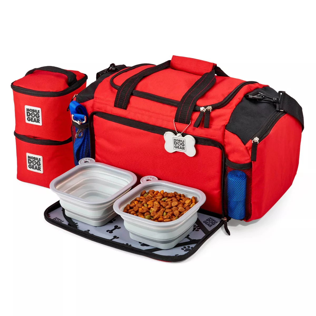 Overland Travelware - Dog - Ultimate Week Away Duffel - Red