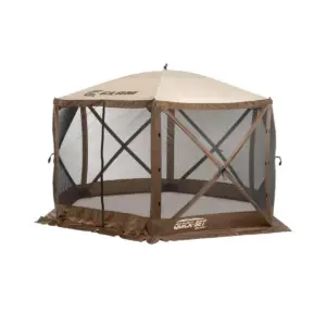 Clam Quick Set Escape Portable Outdoor Canopy (2 Pack) + Wind and Sun Panels