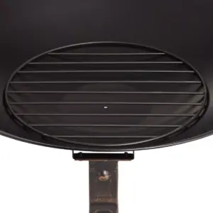 John Timberland Black Iron Outdoor Fire Pit Round 24