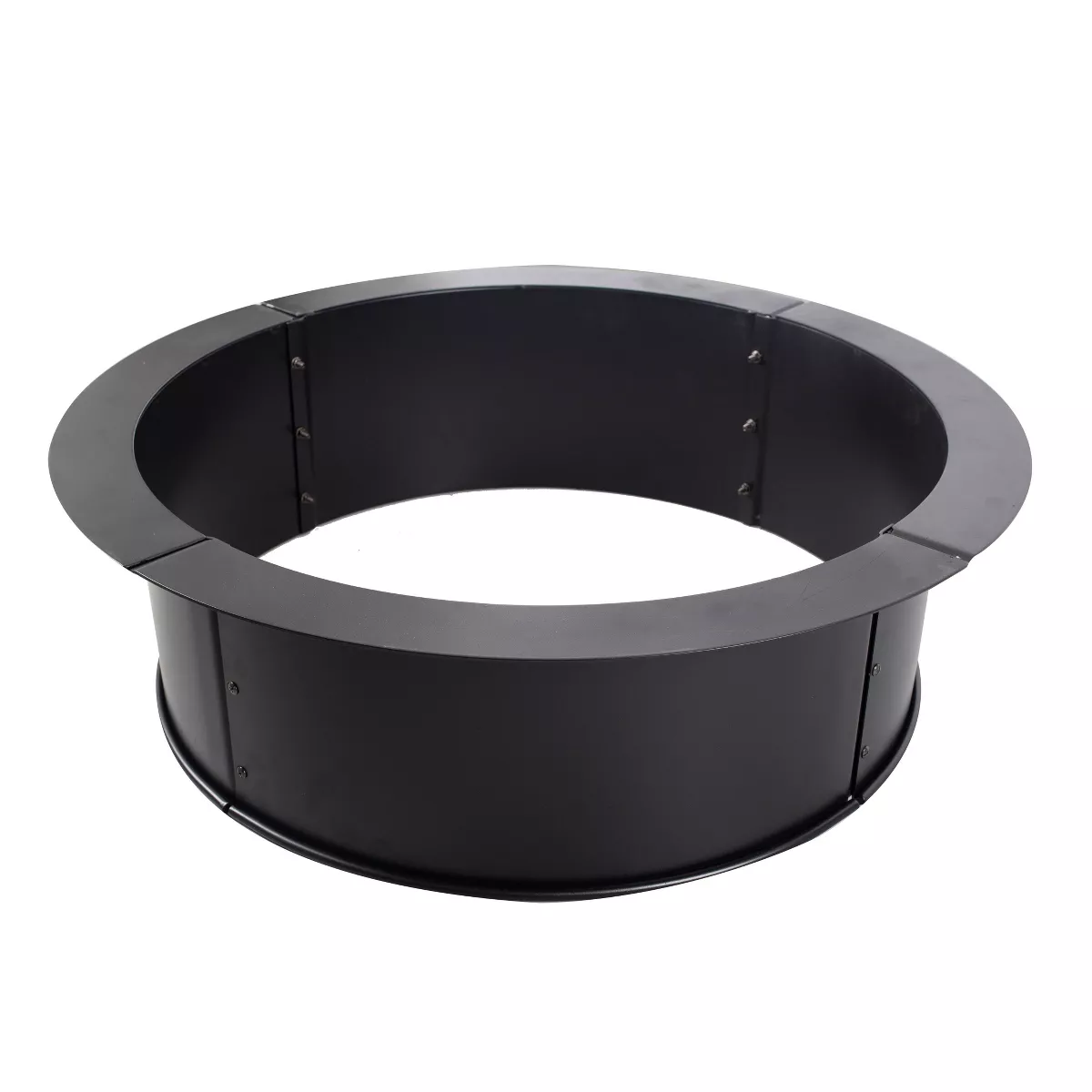 Pleasant Hearth Round Solid Steel Fire Ring