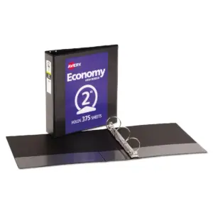 Avery Economy View Binder w/Round Rings 11 x 8 1/2 2