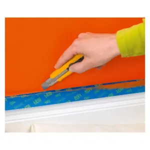 ScotchBlue 1.88 in x 45 yd Trim + Baseboards Painter's Tape with Edge-Lock