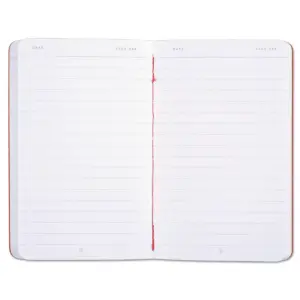 Mead Soft Cover Notebook Legal Rule Black Cover 3 1/2 x 5 1/2 71 Sheets/Pad 400065001