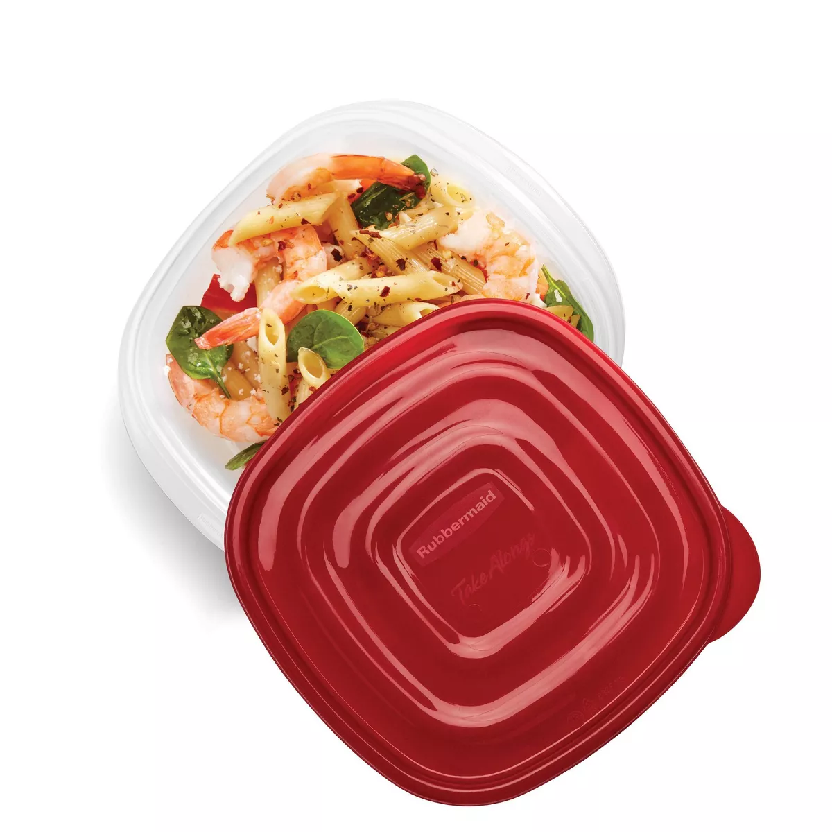 Rubbermaid TakeAlongs Food Storage Containers - 5.2 Cup Square - 8pk