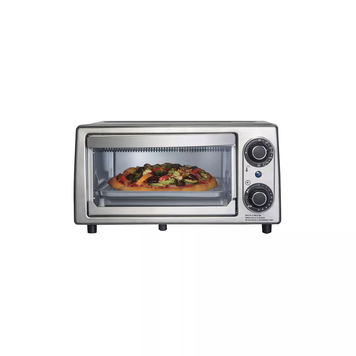 Galanz 4 Slice Toaster Oven - Stainless Steel KWS1010J-V7YE