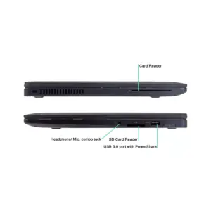 Dell Latitude E7470 Laptop,Core i5-6300U 2.4GHz 6th Gen Processor, 8GB Memory, 256GB SSD, Win 10 Pro(64-bit) Manufacturer Refurbished